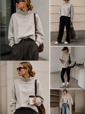 MaxMara Leisure Turtleneck Sweatshirt